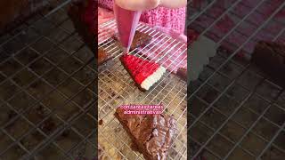 Receta Viral de Brownies para Estas Fiestas shorts [upl. by Enellek]