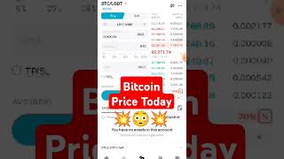 Bitcoin Price Today [upl. by Burtie230]