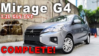 2022 Mitsubishi Mirage G4 Ultimate Review Driving Impression  SoJooCars [upl. by Reyem462]