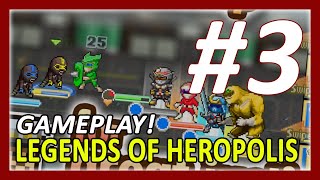 Legends of Heropolis Gameplay Walkthrough Part 3  Hero Kontolodon In Action [upl. by Petuu805]