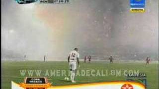 Polvora Baron Rojo Sur partido AMERICA  nacional [upl. by Rikahs851]