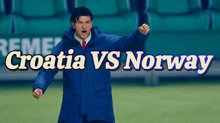 Croatia VS Norway  EA Sports FC 25  Legendary Al  Football  Sports games Bolasemangat [upl. by Lleinad]