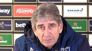 Manuel Pellegrini Full PreMatch Press Conference  West Ham v Liverpool  Premier League [upl. by Alesi571]