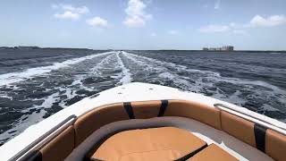 Demo ride on this 2024 Robalo R230 wVMAX 250 SHO  Cape Coral Florida [upl. by Ymmik]