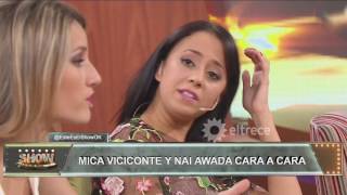 Mica Viciconte cara a cara con Nai Awada ¡Chispazos sin filtro [upl. by Onek]