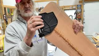 How to Make a Rudder for a Sunfish Sailboat [upl. by Yenttirb495]