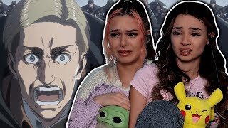 Attack on Titan 3x16 quotPerfect Gamequot REACTION [upl. by Rothwell]