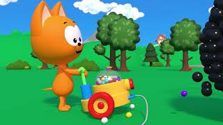 New Meow Kittys games  Learning Colors Video and Best Nursery Games for Toddlers [upl. by Dloniger219]