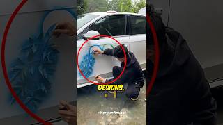 How to Fix Ugly Car Painting😳 [upl. by Ppilihp]