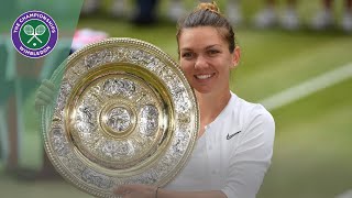 Simona Halep vs Serena Williams Wimbledon 2019 final highlights [upl. by Hgielek]