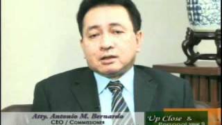 Up close and Personal  HLURB Atty Antonio M Bernardo and HGC at Manila Peninsula  Part 2 [upl. by Sherrie88]