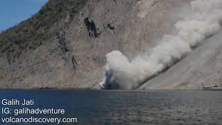 Pyroclastic Flows at Batutara Volcano [upl. by Kingsley]