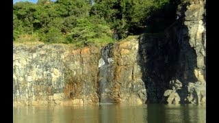 Cachoeira da Represa de Piracaia  Bragança Paulista [upl. by Jabez]