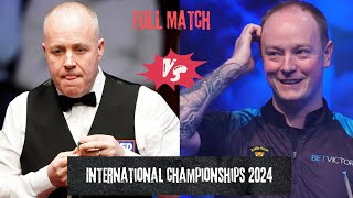 John Higgins VS Chris Wakelin  International Championships 2024 Match Highlight [upl. by Idac]