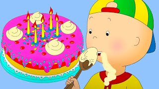 Gâteau danniversaire 🎂  Caillou en Français [upl. by Valenka203]