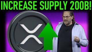 💥XRP THEY WANT TO INCREASE THE SUPPLY WTF💥 [upl. by Kcirej]