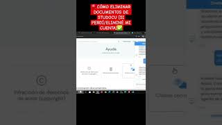 🔴CÓMO ELIMINAR DOCUMENTOS DE STUDOCU SI PERDÍELIMINÉ MI CUENTA✅ tutorial studocu [upl. by Dronel191]