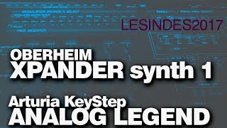 OBERHEIM XPANDER  MATRIX 12  ANALOG LEGEND 1 [upl. by Kanal]