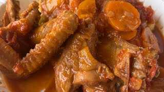 Easy to make local chicken stew  kienyeji chicken recipe [upl. by Sydelle]