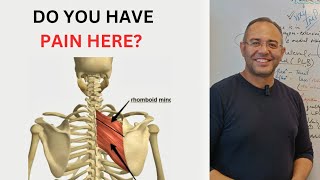 FIX YOUR RHOMBOID OR SHOULDER BLADE PAIN PERMANENTLY [upl. by Sebastien]