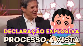 quotPolêmica ao Vivo Itaú Unibanco Processa Fernando Haddad por Declaração na TVquot [upl. by Ymer]