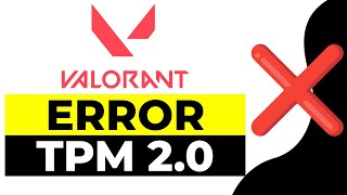 Solucion al Error de Tpm 20 en Valorant Windows 11 2024 [upl. by Engapmahc615]