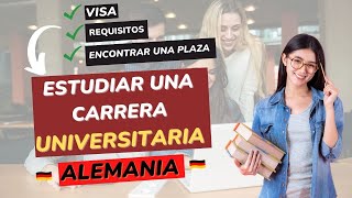 📚¿Cómo ESTUDIAR en una UNIVERSIDAD ALEMANA 👉 SIENDO LATINO📚🇩🇪 [upl. by Sherborn]