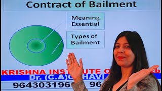 MEANING OF BAILMENT  CONTRACT2 [upl. by Alliuqahs]