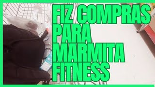 fiz compras para fazer minha marmita fitness [upl. by Cas272]