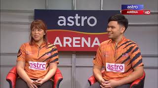 Forum Bowling Terbuka Malaysia 2019  Rafiq Ismail amp Siti Safiyah  Astro Arena [upl. by Reba]