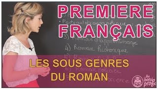 Les sous genres du roman  Français Première  Les Bons Profs [upl. by Dempster]