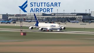 AEROFLY FS 2022  Flughafen Stuttgart Airport Plane Spotting [upl. by Anohr]