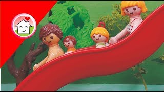 Playmobil Film deutsch Die Riesenrutsche im Mega Aquapark  Kinderfilm von Familie Hauser [upl. by Ellak]