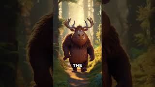 story of a gruffalo and his father kidsstories childrensstory kids animals [upl. by Nauqas]