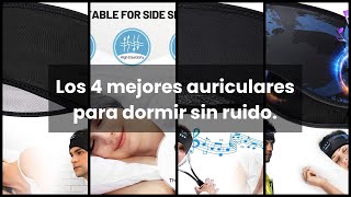 【OREJERAS PARA DORMIR SIN RUIDO】Los 4 mejores auriculares para dormir sin ruido 1️⃣ [upl. by Aenej]