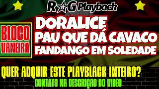 PlayBack BLOCO VANEIRA GAUCHADoralicePau Que Dá CavacoFandango e Soledade [upl. by Waldack54]