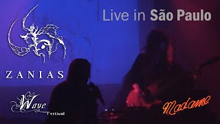 Zanias live in São Paulo out of this world presentation  Madame Club full show [upl. by Aerdna505]