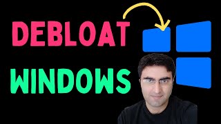 How to Debloat Your Windows 11 Computer [upl. by Hazmah]