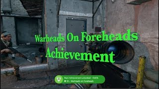 Call of Duty Modern Warfare  Warheads on Foreheads Achievement Guide [upl. by Emanuel151]