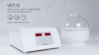 ERWEKA VDTS Blister Density Tester [upl. by Nosittam]