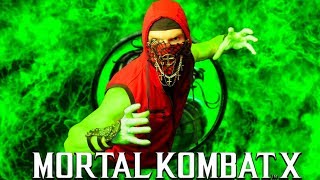 Ermac Plays  MORTAL KOMBAT X Klassic Tower Gameplay W SubZero  MKX PARODY [upl. by Notsreik]