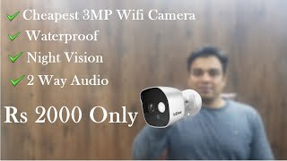 Srihome SH029 Unboxing amp Review  Wifi CCTV security camera [upl. by Atnoed497]