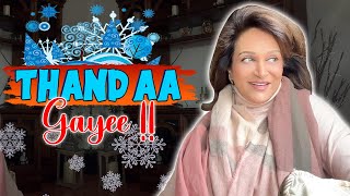 Thand Agye Hai  Winter Special ❄  Bushra Ansari Vlog [upl. by Gurtner]