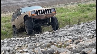 Jeep Cherokee XJ off road capabilities [upl. by Eceinahs865]