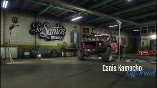 GTA 5 Vehicle Customization Respray Canis Kamacho Jeep Crew Chief 715 Concept [upl. by Garda425]