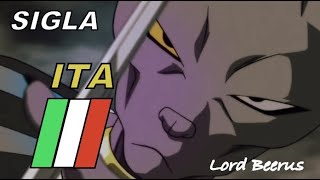 Dragon Ball Super LORD BEERUS Sigla Italiana DF STUDIO [upl. by Ahsircal853]