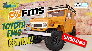 🔰 Crawler 🔰 ⛰FMS TOYOTA LAND CRUISER FJ40⛰ unboxing amp review español [upl. by Stubstad]