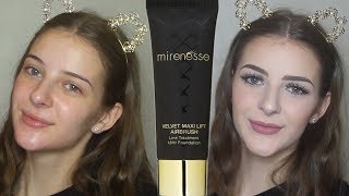 Mirenesse Velvet Maxi Lift Foundation Review  FOUNDATION FRIDAY [upl. by Akemyt]