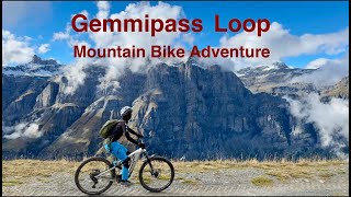 Gemmipass Daubensee Mountainbike Loop  Swiss Mini Adventure emtb haibike norcobikes [upl. by Nuhsyar967]