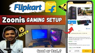 Flipkart Pre Build Zoonis core i5 Gaming amp Editing Desktops PC Review [upl. by Milewski673]